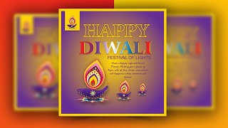 Diwali Post For Social Media - CorelDraw Tutorial