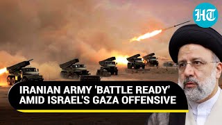 Iranian Military In Action As Israel Launches Ground & Air Attack On Gaza Strip | Watch