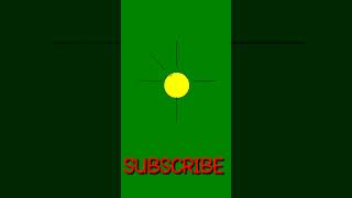 🌞🐢🥰Draw sun using Turtle module in Python|Python Turtle Graphics Animations |#python #coding#shorts|