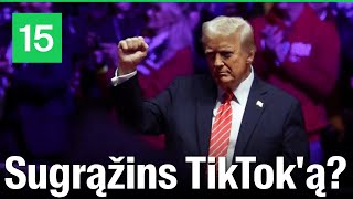 Donaldas Trumpas inauguracijos išvakarėse: „Invazija bus sustabdyta“