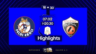 Feldi Eboli-Active Network 4-2 | 16ª giornata | Serie A 2024/2025 | Highlights