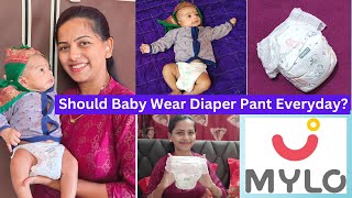 ನಾನು ಚಿಕೂ ಗೆ ಡೈಪರ್ ಬಳಸ್ತಿನಾ? Should Baby Wear Diaper Pant Everyday? | Is Diaper Pant Good Or Bad?