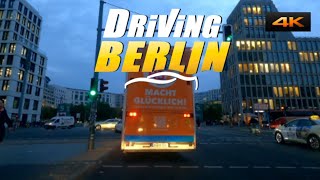 Driving Berlin, Germany [Mitte, Schöneberg, Steglitz] 4K 60FPS