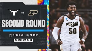 Purdue vs. Texas - Second Round NCAA tournament extended highlights