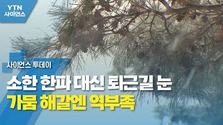 소한 한파 대신 퇴근길 눈...가뭄 해갈엔 역부족 / YTN 사이언스