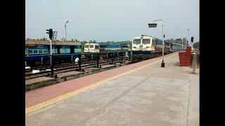 17214 [Nagarsol to Narasapur] Express Arriving to Platform No. 1