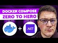 Docker Compose with .NET 8, PostgreSQL, and Redis (step by step)