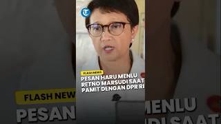 Pesan Haru Menlu Retno Marsudi saat Pamit: Isu Kemerdekaan Palestina Terus Diperjuangkan