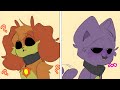 CatNap and DogDay A New Perspective | Poppy Playtime Chapter 3 | Comic Dub