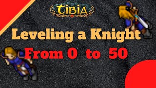 Starting a Knight from 0 in Tibia [New \u0026 Old Servers]