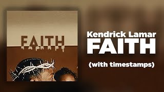 KENDRICK LAMAR - FAITH (Full Deleted Album)