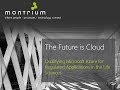 The Future is Cloud - Qualifying Microsoft Azure for Regulated Applications in the Life Sciences