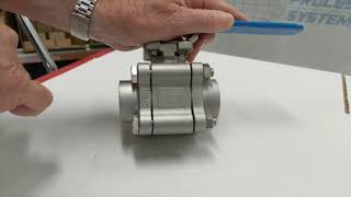 Metal Seated Stainless Steel Ball Valve