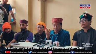 Day 27, Press Conference, Sonam Wangchuk at Chandigarh | Delhi Chalo Pad-Yatra