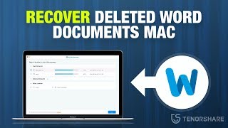 How to Recover Lost, Deleted Word Documents on Mac?