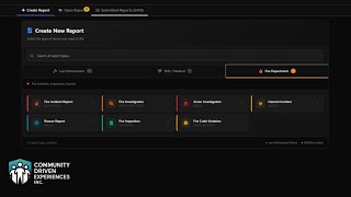 Fire EMS Reports | CDE CAD System 1.0 | New FiveM CAD System