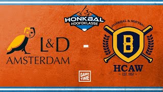 L\u0026D Amsterdam v HCAW - Netherlands Professional Baseball League - May 9, 2021