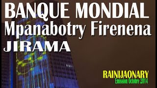 RAINIJAONARY-Banque modiale mpanabotry firenena#Solima#ADER#EDM