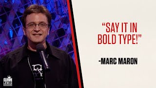 Marc Maron | Awkward Birthday | Full Frontal Comedy (1996)