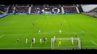 Angers SCO - FC Lorient 01.01.2023 : But de Sima !!! pour l ouverture du Score !!