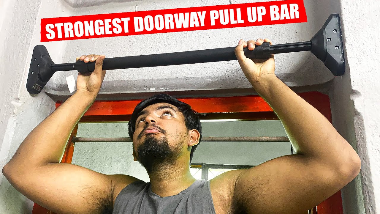 Unboxing Strongest Doorway Pull Up Bar For Home Sportneer Pull Up Bar