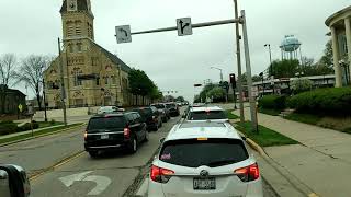 Driving on Hwy 19 Main Street (Watertown, WI)