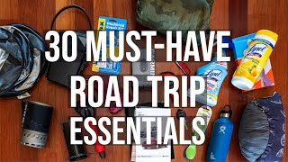 Road Trip Essentials - 30 Travel Accessories + Coronavirus Travel Tips