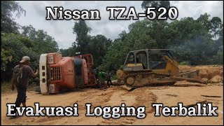 Nissan Tza 520 Terbalik