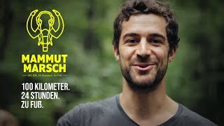 Mammutmarsch - 100 KM. 24 Stunden. Zu Fuß.