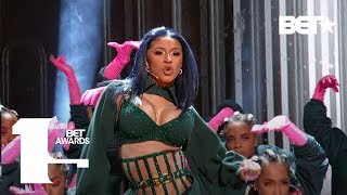 Cardi B & Offset In FIRE “Clout” & “Press” Performance At The BET Awards! | BET