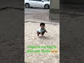 Playing with sand not bad papa 🤩🤩