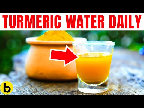 What happens if you drink turmeric water everyday?
