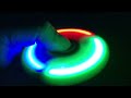 tri spinner glow in the dark led light up spinner toy review