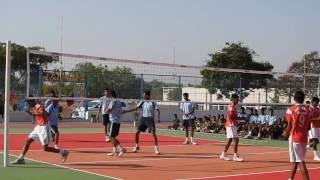 Sainik School Bijapur,Volleyball,Synthetic, Court,inauguration,Game,March 19,2017
