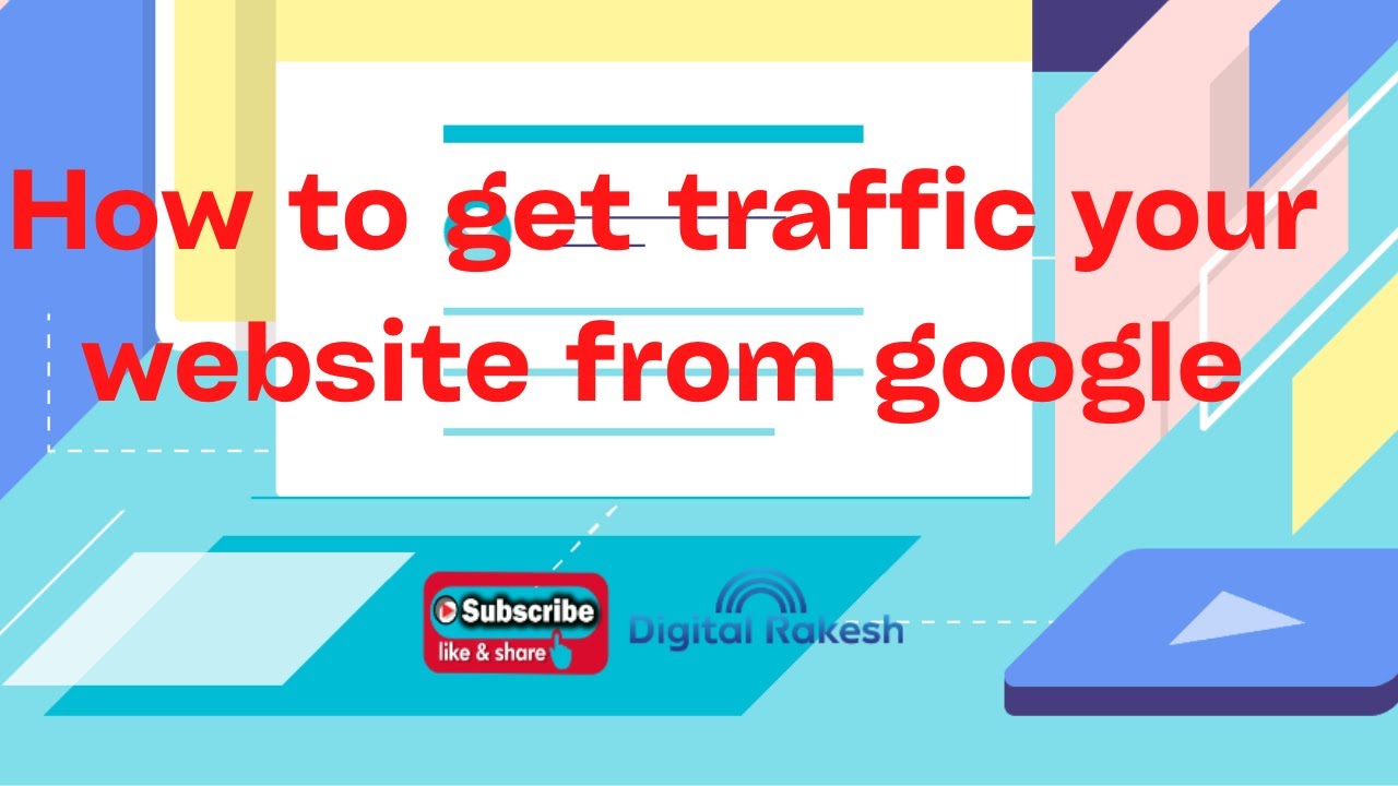 How To Get Traffic Your Website From Google Seo Tutorial