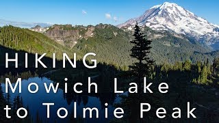 HIKING Mt. Rainier: Mowich Lake to Tolmie Peak