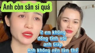 Em không đồng ý với anh Giáp, anh không nên làm thế