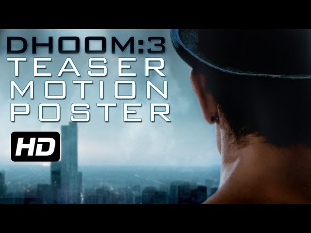 Dhoom 3 Official Poster