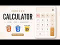 Build a Calculator Using HTML, CSS & JavaScript | Beginner Friendly Project