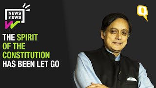 Shashi Tharoor on Constitution, its Implementation, Knowledge and More | News and Views | The Quint