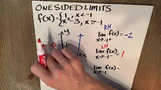 One and Two Sided Limits
