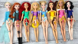 ASMR  Unboxing Mattel Disney Princess Spin \u0026 Reveal Surprise Dolls! Satisfying video  Review Toyss