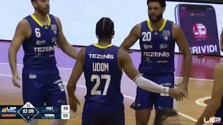 Unieuro Forlì - Tezenis Verona 92-86 d2ts