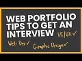 Web Developer Portfolio Tips (Get The Interview!)