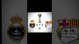 Real Madrid Vs Fc Barcelona ☠️ | #realmadrid #barça #elclásico