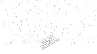 How to create Rain Drops in JavaScript - ASMR Programming No Talking