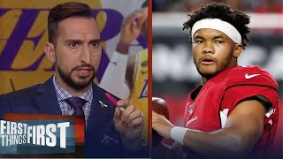 FIRST THINGS FIRST | Nick Wright UNBEATEN Kyler Murray in Cardinals dominate Browns 37-14 in Week 6