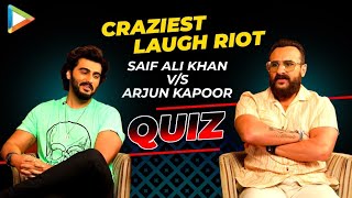 LAUGH YOUR HEAD OFF: Saif Ali Khan & Arjun Kapoor's MADDEST quiz ever | Bhoot Police