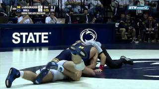 Michigan at Penn State Wrestling: 184 Pounds - Abounader vs. Brill