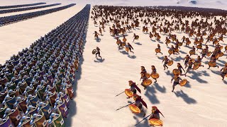 SPARTAN ARMY vs ROMAN LEGION | Ultimate Epic Battle Simulator